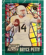 2015 Panini Prizm Draft Picks Stained Glass Bryce Petty Baylor #57 New Y... - $2.92