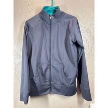 Under Armour Womens All Season Soft Shell Full Zip Active Jacket Gray Sz... - $21.95