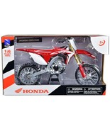 Honda CRF450R Dirt Bike Motorcycle Red and White 1/6 Diecast Model by Ne... - $2,196.92 MXN