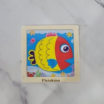 Fleiekinn Jigsaw puzzles Cute Colorful Fish - Educational Wooden Puzzle for Kids - £11.26 GBP