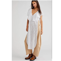 New FREE PEOPLE Waterfall Maxi Lace Top $198 SMALL  Ivory  - £46.50 GBP