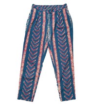 Ralph Lauren Women Tribal Print Pants Pull On Straight Leg Pockets Size ... - $26.73