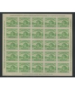 1933 1c Chicago, Imperforate Sheet of 25 issued without gum Scott 730 Mi... - $7.99