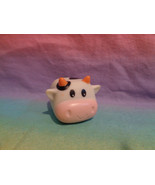 Rubber Cow Bath Tub Toy Farm Barn Animal Figure - £1.01 GBP