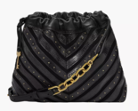 Fossil Gigi Shoulder Bag Black Leather/Suede ZB1632001 NWT $330 Retail FS - £125.81 GBP