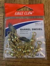 Eagle Claw Barrel Swivel Size 1-BRAND NEW-SHIPS Same Business Day - $18.69