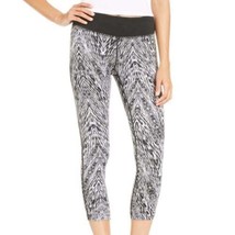 Nike Womens Epic Run Printed Dri fit Capri Leggings Size X-Small,White/Black - £62.58 GBP