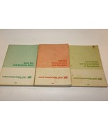 Vintage 1973 Lot of 3 United Transportation Union Policy Manuals Railroad - £11.67 GBP