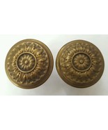 Vintage Antique Brass Metal ornate English Knobs Drawer Pulls Handles Lo... - €9,05 EUR