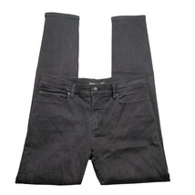 Betabrand Women&#39;s Slim Leg Jeans Size 31 Long Black Charcoal Wash Denim ... - $54.45