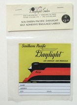 (2) Southern Pacific Daylight SELF-ADHESIVE Baggage Labels - Daylight Sales - £7.14 GBP