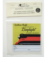(2) SOUTHERN PACIFIC DAYLIGHT SELF-ADHESIVE BAGGAGE LABELS - Daylight Sales - £7.07 GBP