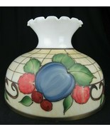LARGE HURRICANE lamp shade OR TABLE floor HAND PAINTED fruit GWTW 14&quot; Fi... - $169.25 CAD