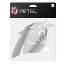 Carolina Panthers Decal 6x6 Perfect Cut Chrome - £17.26 GBP