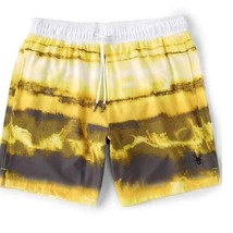 Spyder Swim Shorts Men&#39;s X-Large XL Trunks Board Shorts 7&quot; Inseam Yellow... - £14.82 GBP