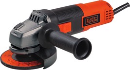 BLACK+DECKER Angle Grinder Tool, 4-1/2-Inch, 6 Amp (BDEG400) - £35.96 GBP