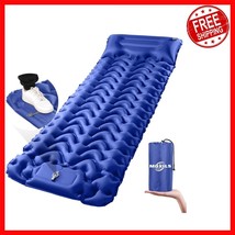 Compact Air Mattress for Camping - Waterproof &amp; Lightweight with Carry Bag - $39.59