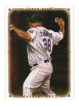 2008 Upper Deck Masterpieces #20 Carlos Zambrano Chicago Cubs - £1.25 GBP