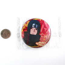 Itachi Uchiha Naruto Shippuden Shiny Glitter Can Badge Pin - $22.00