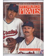 1992 Pittsburgh Pirates program - $9.98