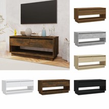 Modern Wooden Rectangular TV Stand Entertainment Unit Storage Cabinet 2 Drawers - £49.71 GBP+