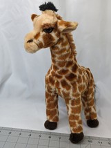 Aurora Giraffe Plush Brown 13 Inch Poseable Stuffed Animal Toy - $14.95