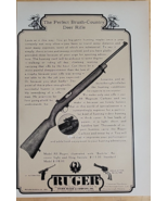 Vintage Ad Sturm Ruger &amp; Co. &#39;The Perfect Brush Country Deer Rifle&#39; 1963 - £6.74 GBP