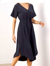 Soft Surrounding Go Lively Dolman Navy Midi Dress Size XS - NWOT- Soft B... - $25.91