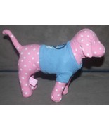 Victoria&#39;s Secret Pink Collection Peace &amp; Love Dog Plush - £3.96 GBP