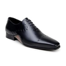 Belvedere Men's Shoes Maestro Italian Calf Leather Opanka construction Black image 3