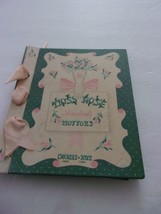 Vintage 1940&#39;s Charles Of The Ritz Moss Rose Sachets Mottoes - £18.08 GBP