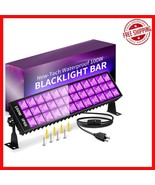 100W LED Black Light Bar - 104 LEDs for Parties &amp; Glow Events, Safe &amp; Ad... - $57.83 CAD