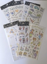 Me &amp; My Big Ideas Scrapbooking Stickers Lot of 7 Sheets for Paper Crafts &amp; More - £6.29 GBP