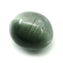 Certificado 11.50Ct Natural GATO (Lehsunia) Ojo Astro Piedra Preciosa para Ket - £36.06 GBP