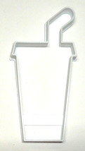 Soft Drink Cup Iced Cold Fountain Soda Pop Fast Food Cookie Cutter USA P... - $4.09 CAD
