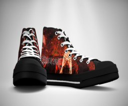 Cradle of filth printed canvas sneakers shoes thumb200