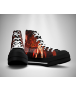 CRADLE OF FILTH Printed Canvas Sneakers SHoes - £31.77 GBP+