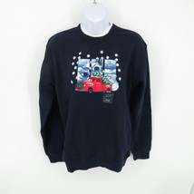 Breckenridge Womens Blue Fleece Holiday Sweatshirt Small NWT $44 - $17.10