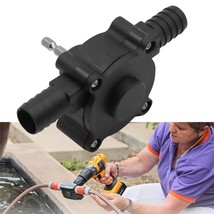 Portable Electric Powered Drill Pump Self Priming Oil Fluid Water Transf... - $16.82
