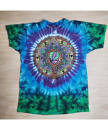 Vintage 2000 Liquid Blue Grateful Dead Tie Dye Double Sided Shirt Celtic... - $122.09 CAD
