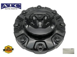 6QC38TRMAB OEM Black Wheel Center Hub Cap 8 Lug Cover for 2020-23 RAM 3500 DRW - £57.36 GBP