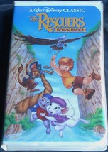 The Rescuers Down Under- Walt Disney Classic - Gently Used VHS Video -Clamshell - £6.30 GBP