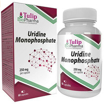 Uridine Monophosphate 250mg 60 Capsules Memory Learning Brain - £24.63 GBP