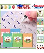 Magic Practice Copybook Set for Kids - 5 Reusable Calligraphy Books &amp; Pen - $884.69 MXN