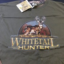 Buck Wear T Shirt Hunting XXL Whitetail Hunter Green Realtree AP Camo Co... - $26.68