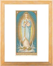 The Immaculate Conception – based on a Vintage Holy Card – Catholic Art Print – - £10.13 GBP+