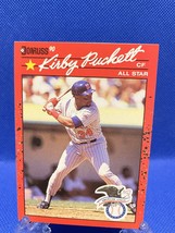 Authenticity Guarantee 
Kirby Puckett 683 1990 Donruss Baseball Card Error - £169.08 GBP