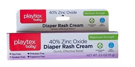 playtex baby Diaper Rash Cream Maximum Strenght 2.5 oz. - £5.56 GBP