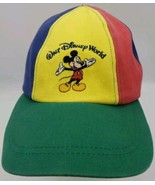 VTG 90s Multicolor Walt Disney World EMBROIDERED cap Youth Size Retro Ra... - €16,26 EUR