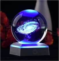 Solar System Sphere With Gift Box, Aircee 3D Model Of Galaxy Crystal Ball, With - £30.76 GBP